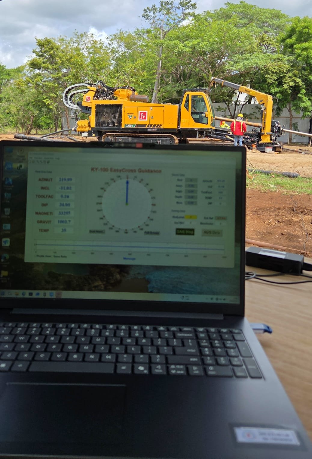 Guidance monitoring during drilling operations