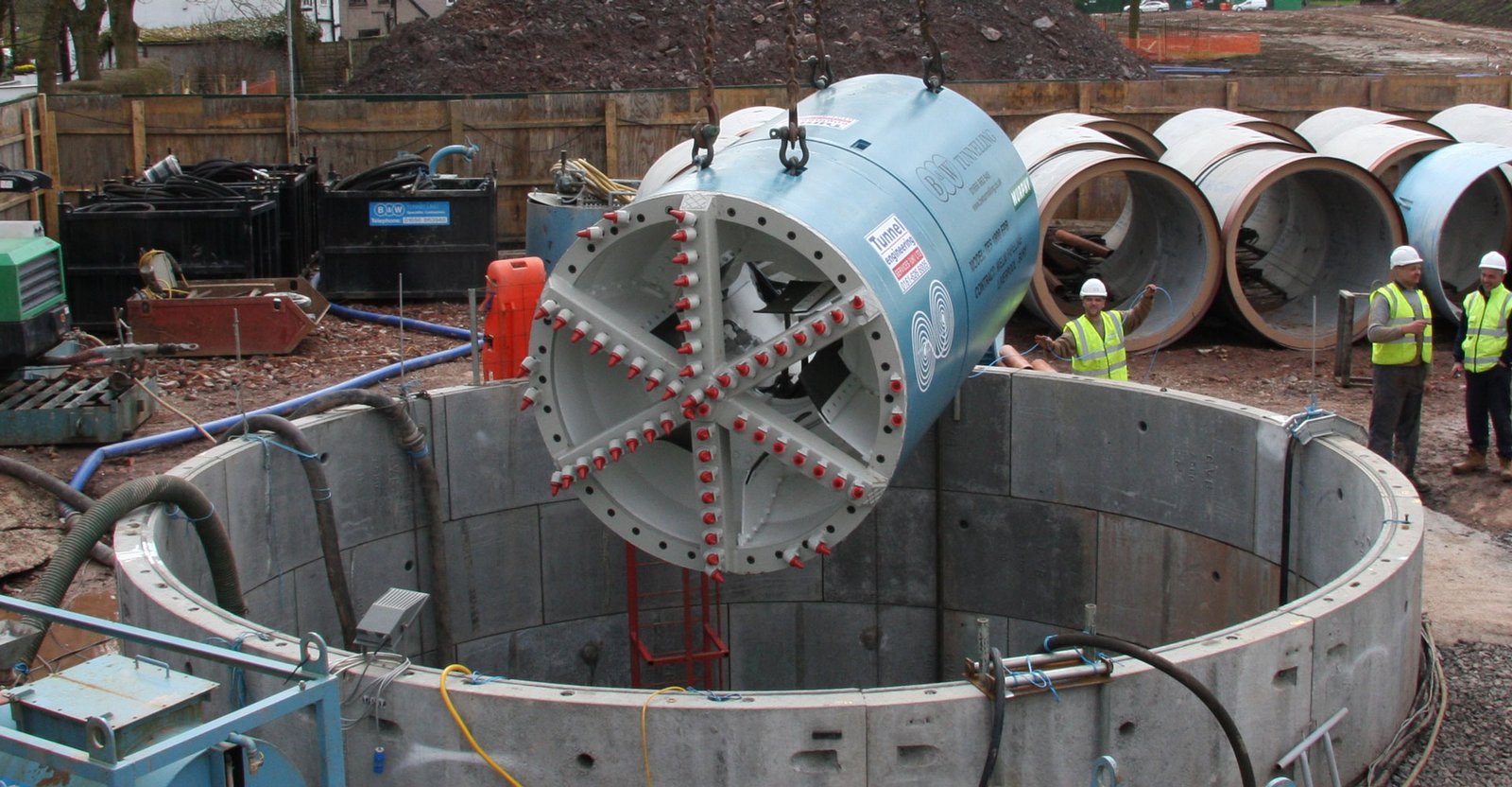 Auger boring