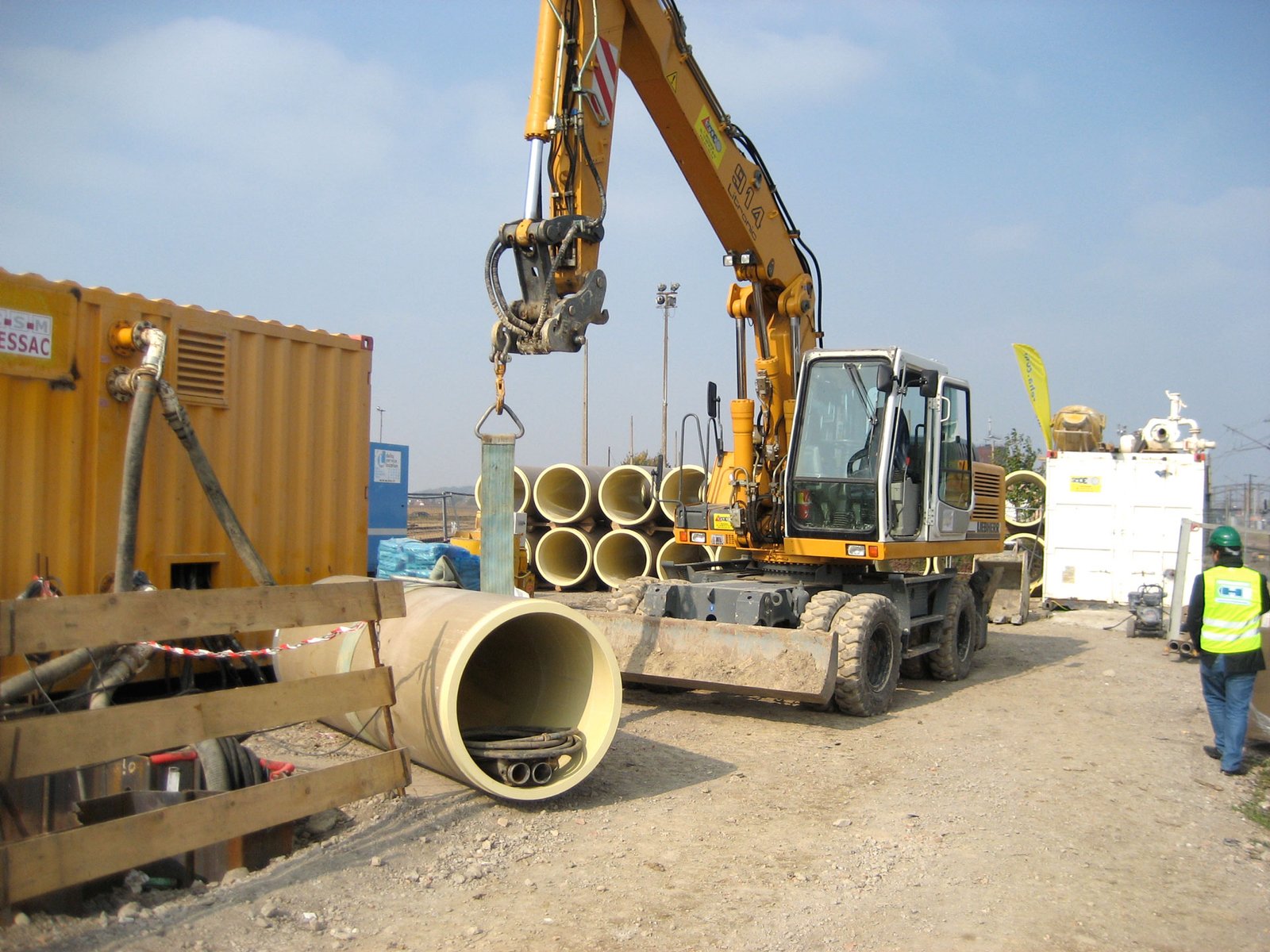 Underground pipe jacking and TBMs