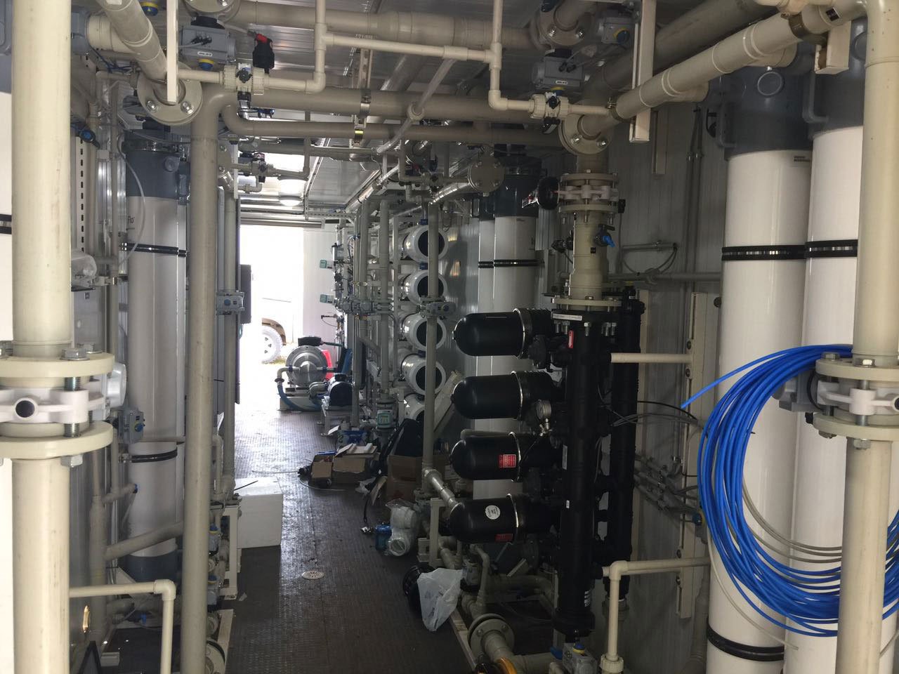 Desalination plants